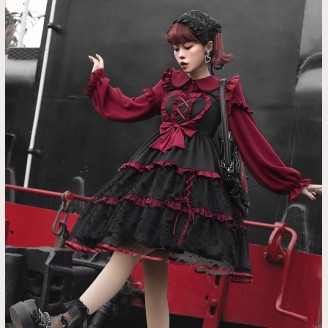 Silent Portrait Bittersweet Gothic Lolita Dress JSK by Lolitime (UN21)